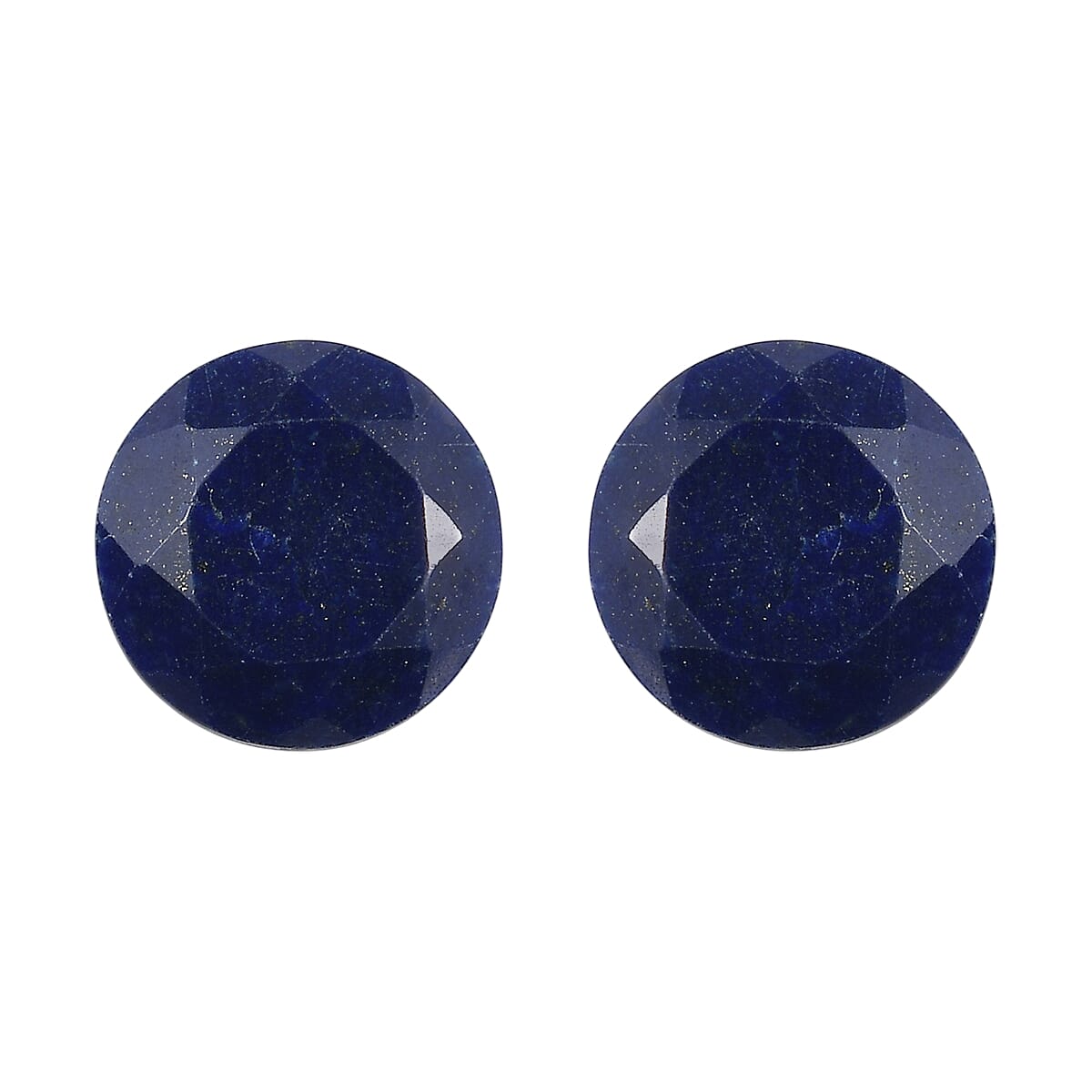 Set Of 2 Lapis Lazuli Round 7 mm Gemstone, 2.43 Ct 8499522 0