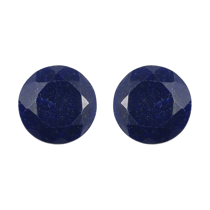 Set Of 2 Lapis Lazuli Round 7 mm Gemstone, 2.43 Ct 8499522 1