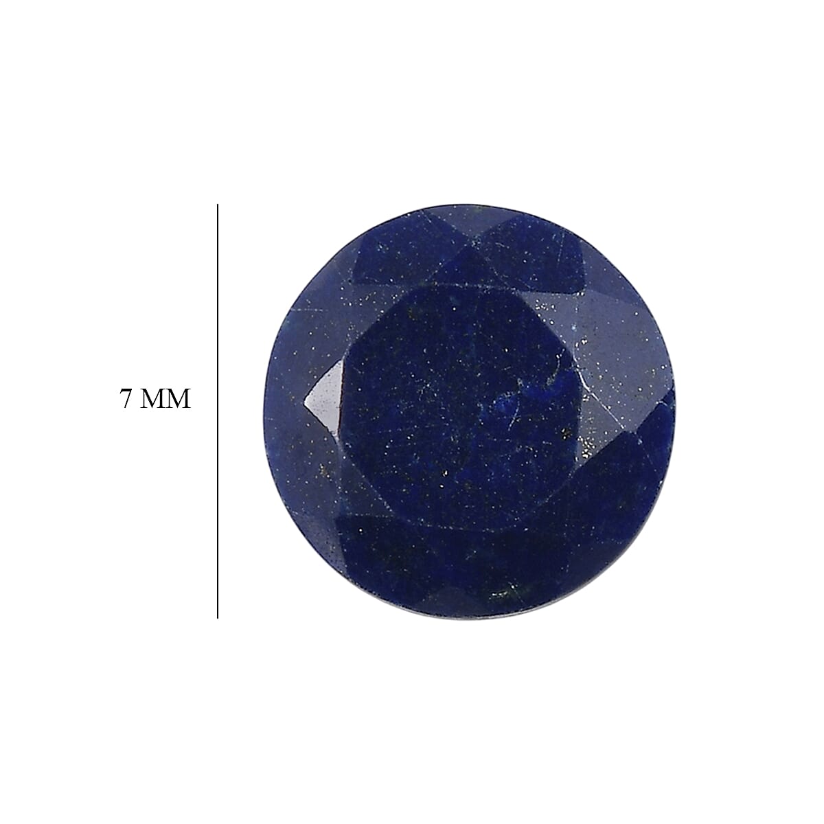 Set Of 2 Lapis Lazuli Round 7 mm Gemstone, 2.43 Ct 8499522 4