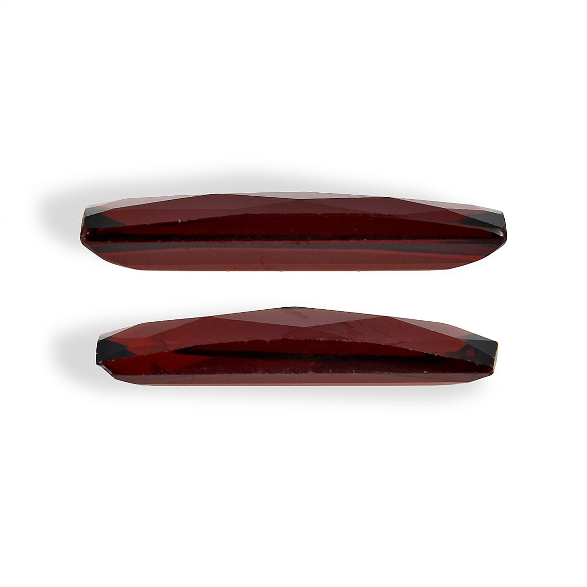 Set Of 2 Mozambique Garnet Baguette 12X3 mm Gemstone, 2.69 Ct V32514637 3