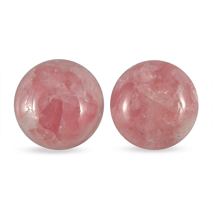 Set Of 2 Rhodochrosite Round 5 mm Gemstone, 0.92 Ct 8511563 1