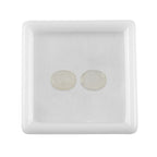 Set Of 2 White Moonstone Oval Cut Cut 9X7 mm Gemstone, 3.15 Ct