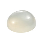 Set Of 2 White Moonstone Round 8 mm Gemstone, 4.74 Ct