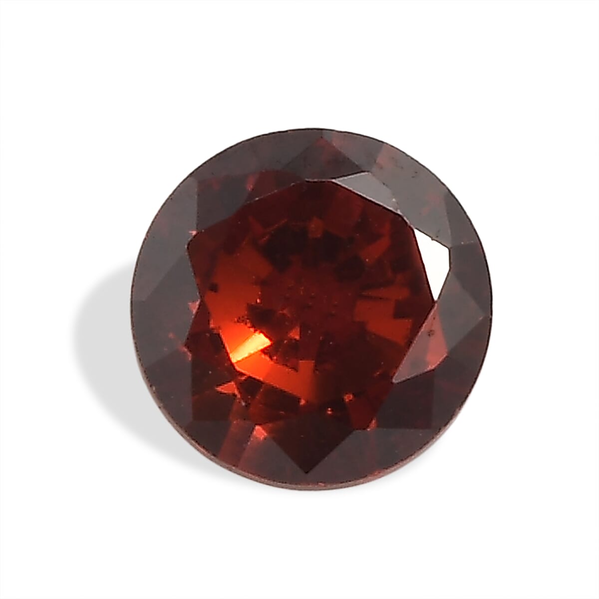 Set Of 3 Garnet Cubic Zirconia Round 4 mm Gemstone, 1.37 Ct V32515206 0