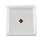 Set Of 3 Garnet Cubic Zirconia Round 4 mm Gemstone, 1.37 Ct