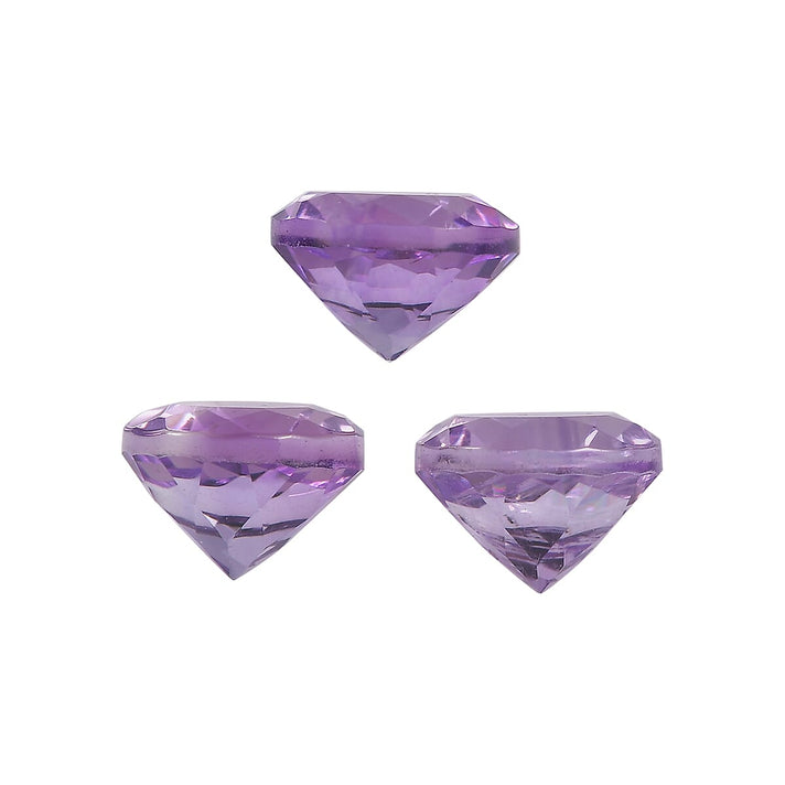 Set Of 3 Pink Amethyst Round 5 mm Gemstone, 1.47 Ct 8499283 2