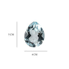 Set Of 3 Skyblue Topaz Pear 5X4 mm Gemstone, 1.20 Ct