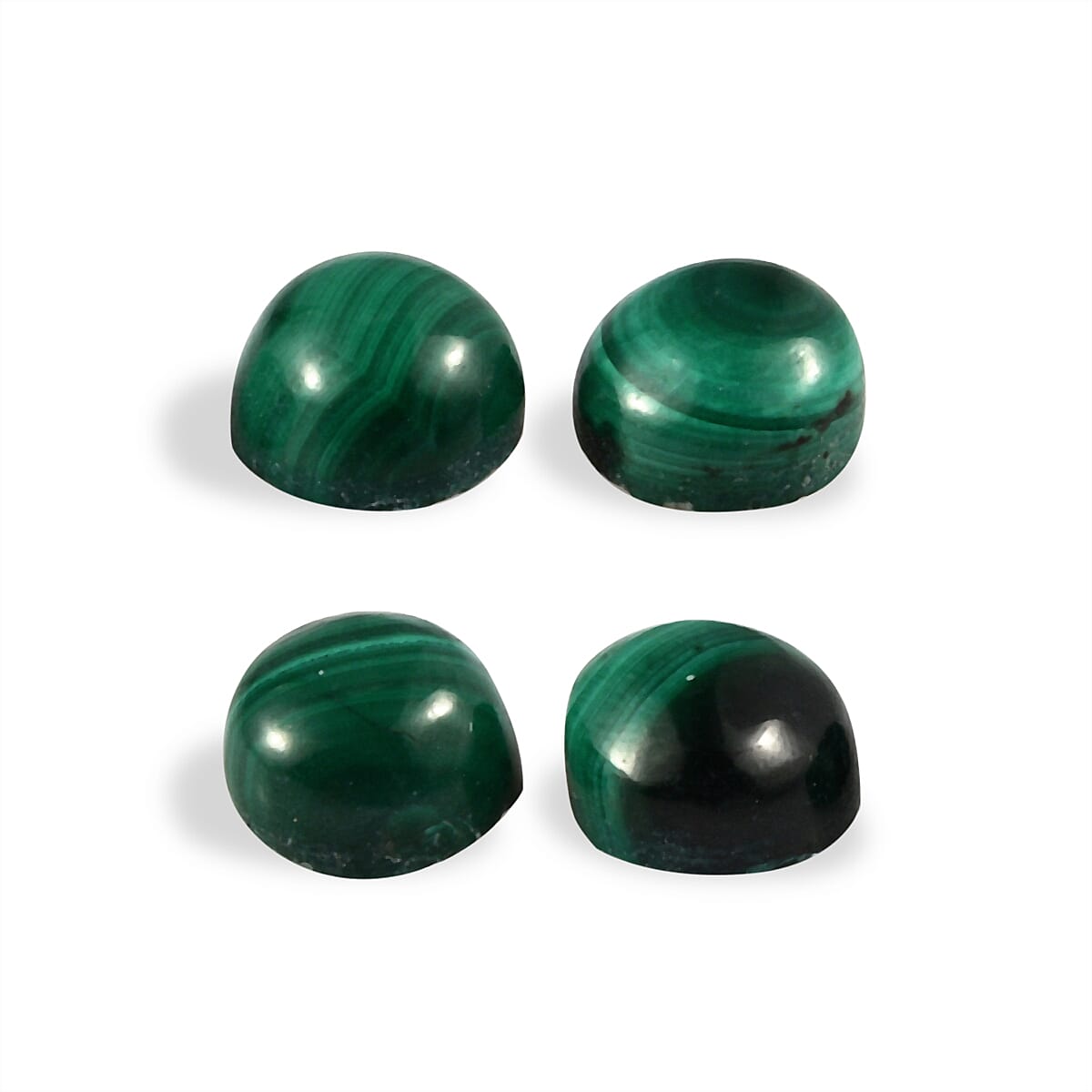 Set Of 4 Malachite Round 4.25 mm Gemstone, 1.60 Ct 8511608 3