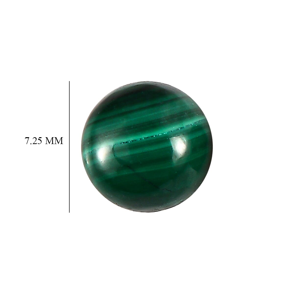 Set Of 4 Malachite Round 4.25 mm Gemstone, 1.60 Ct 8511608 5