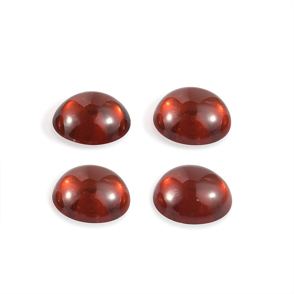 Set Of 4 Red Garnet Round 5 mm Gemstone, 2.12 Ct