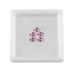 Set Of 5 Pink Cubic Zirconia Oval Cut 5X3 mm Gemstone, 1.63 Ct