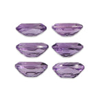 Set Of 6 Pink Amethyst Oval Cut Cut 5X3 mm Gemstone, 1.28 Ct