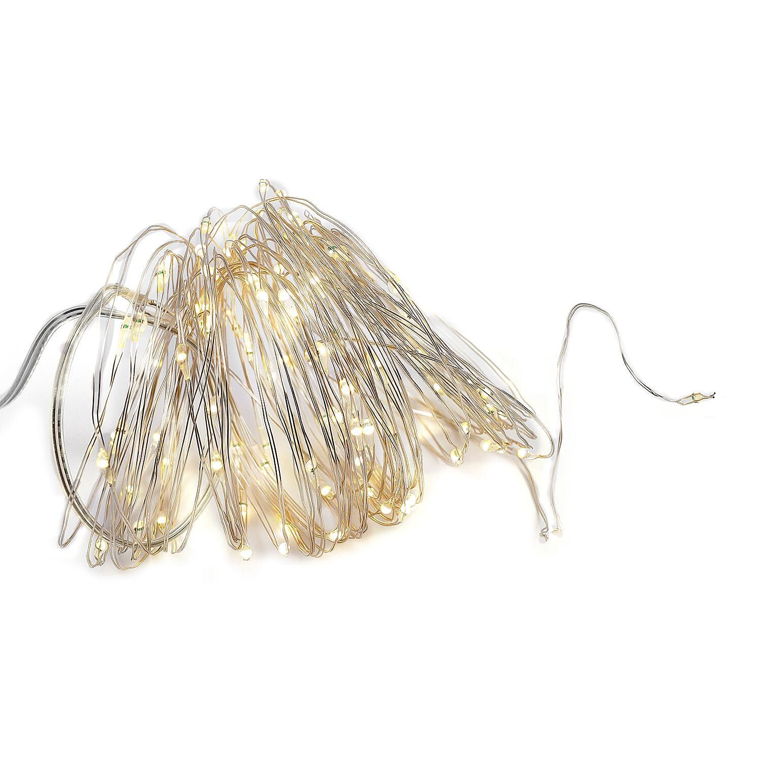 2 - 10 Meter Long Waterproof Indoor - Outdoor LED String Light with Remote Control (Size 6x8x2 Cm) - Warm White 7188659 2