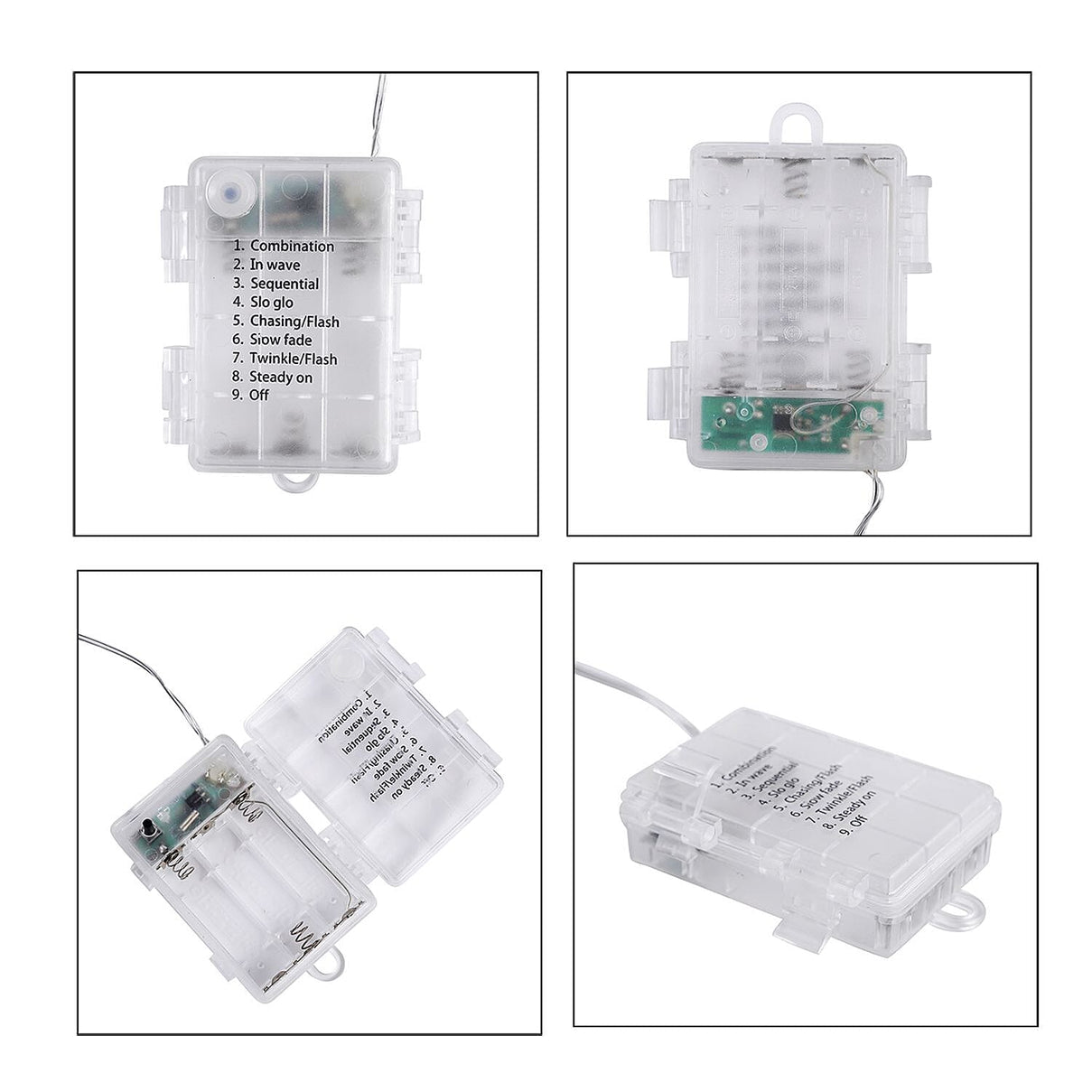 2 - 10 Meter Long Waterproof Indoor - Outdoor LED String Light with Remote Control (Size 6x8x2 Cm) - Warm White 7188659 4