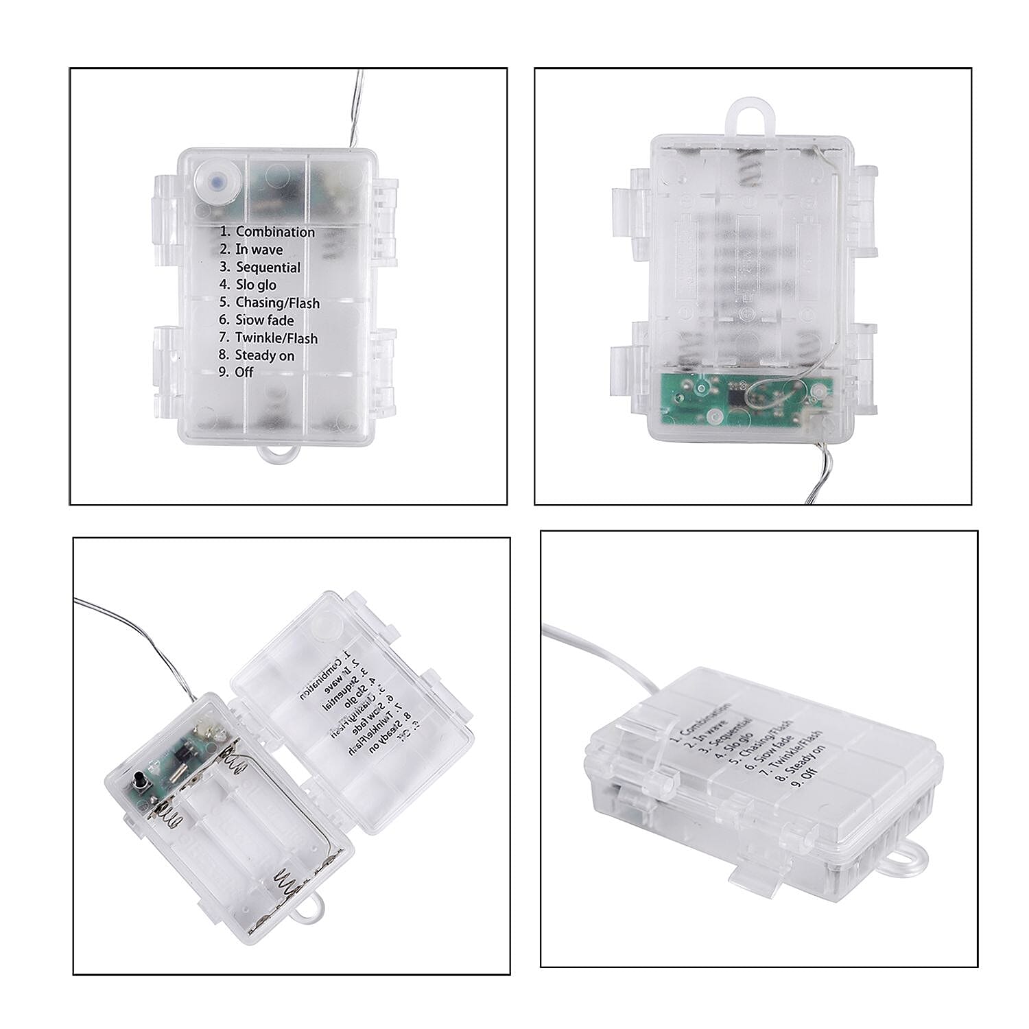 2 - 10 Meter Long Waterproof Indoor - Outdoor LED String Light with Remote Control (Size 6x8x2 Cm) - Warm White 7188659 4
