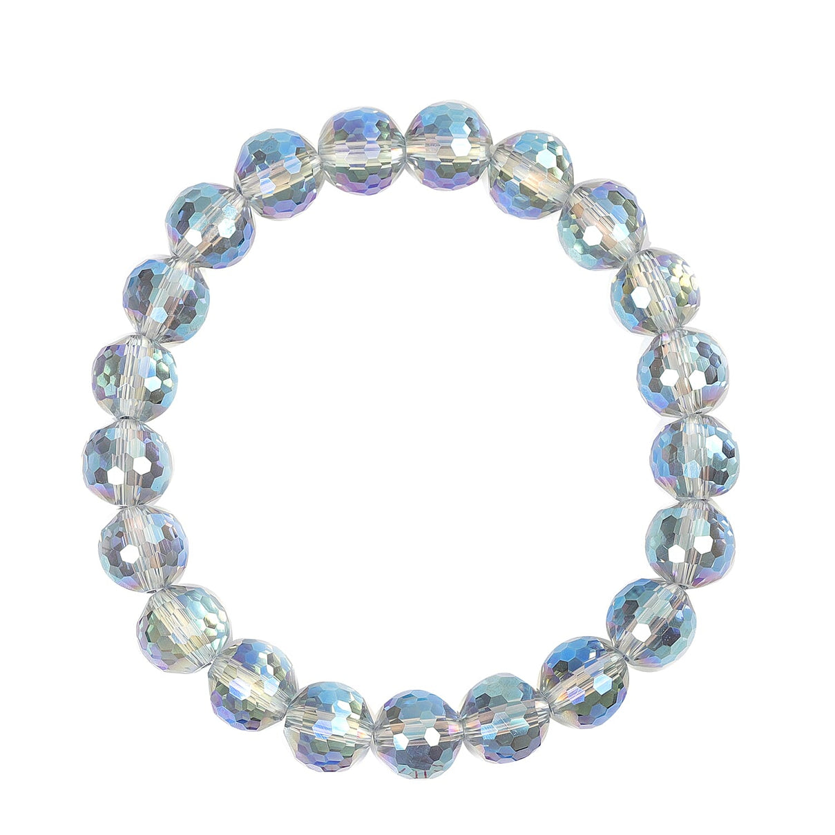Set of 2 - 2.2 Ct. Simulated Mystic Green Sapphire Necklace and Bracelet in Silver Tone 4032683 4