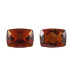 Set of 2 - Cherry Citrine Cushion 7x5 mm 1.50 Ct