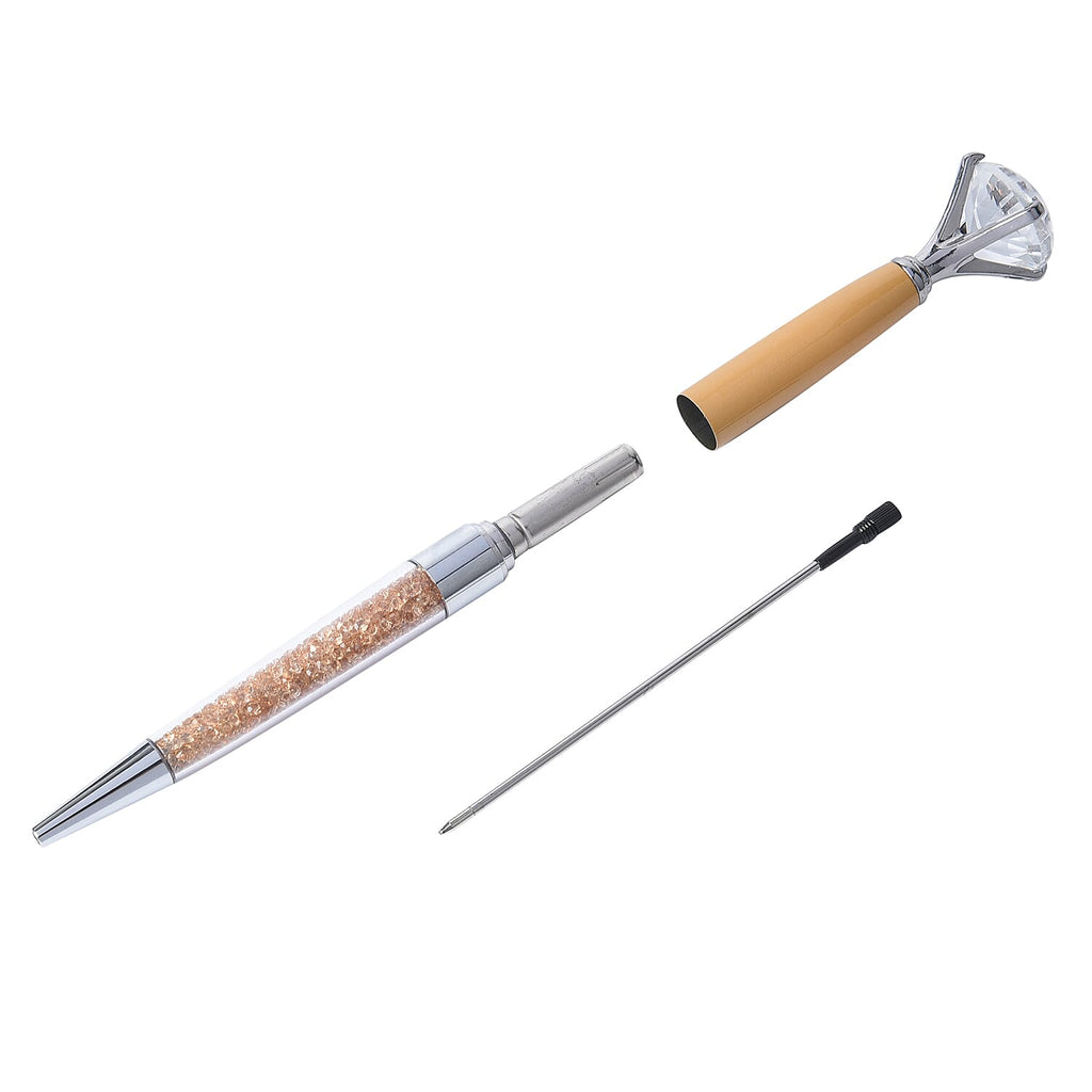 Set of 3 - Crystal Gift Pen - Gold