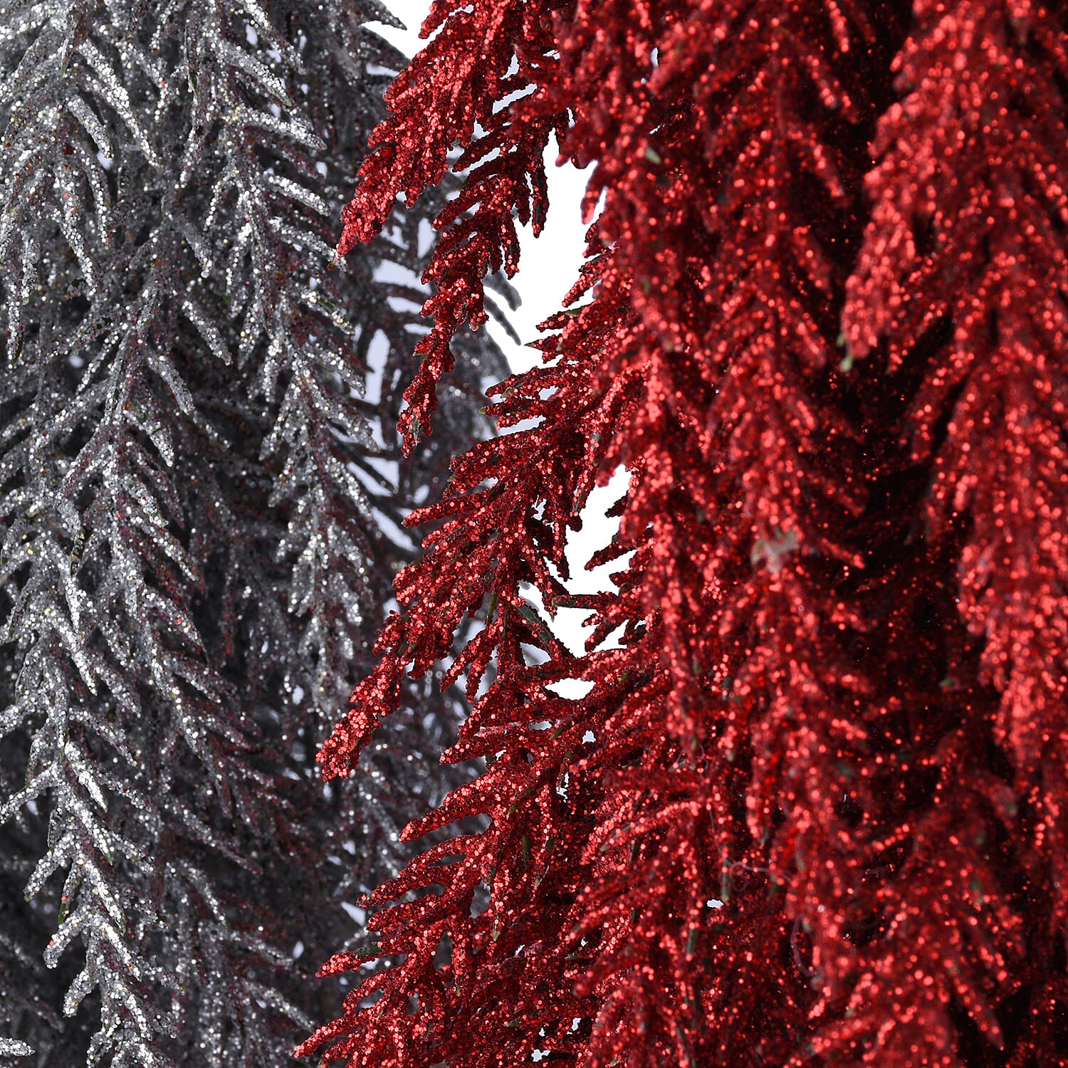 Set of 3 - Decorative Tree - Red, Silver and Golden 6292014 5