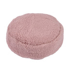 Set of 2 - Faux Fur Bucket Hat and Scarf - Pink