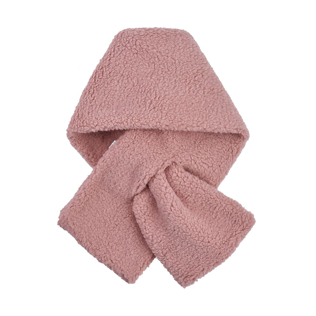 Set of 2 - Faux Fur Bucket Hat and Scarf - Pink 7194136 3