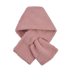 Set of 2 - Faux Fur Bucket Hat and Scarf - Pink