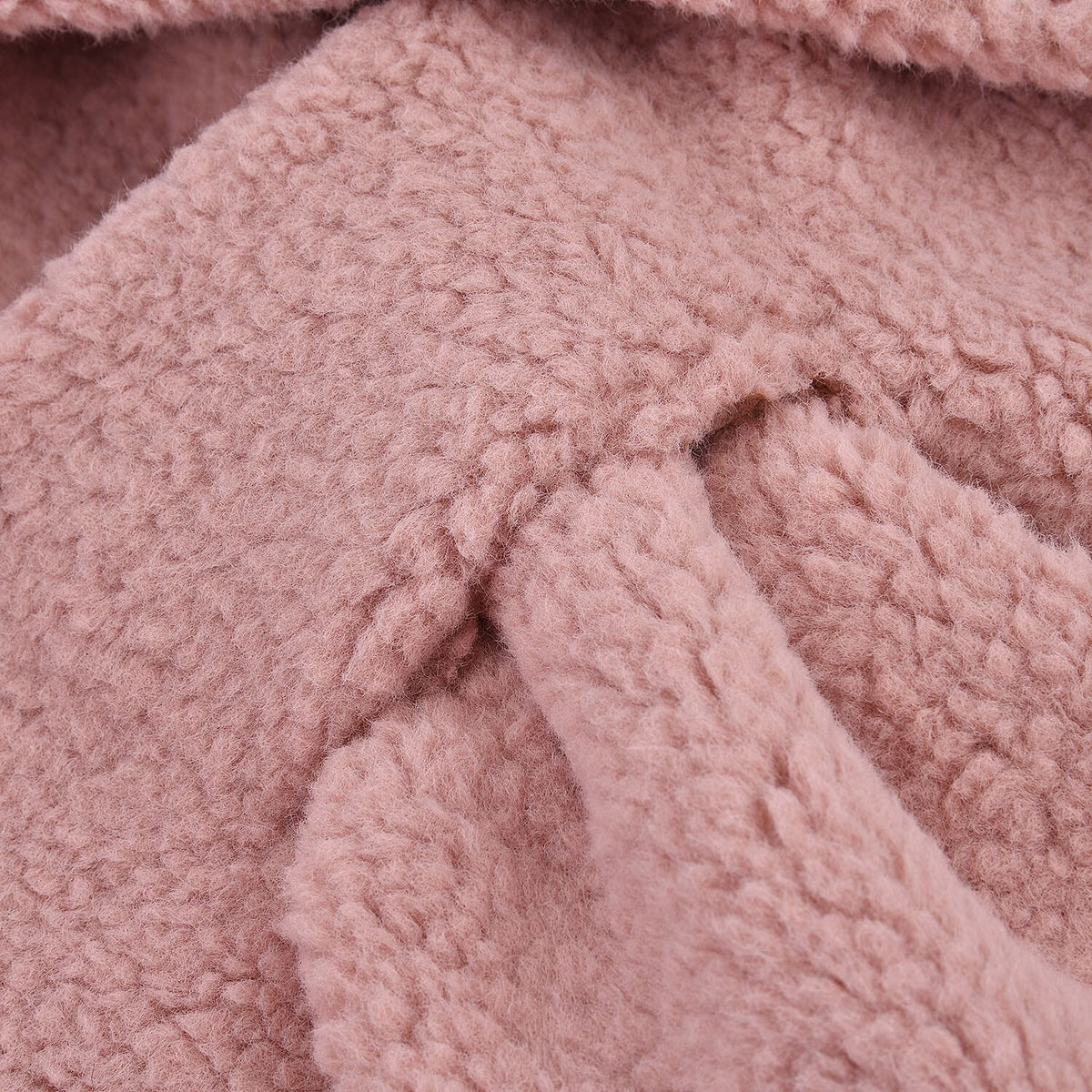 Set of 2 - Faux Fur Bucket Hat and Scarf - Pink 7194136 4
