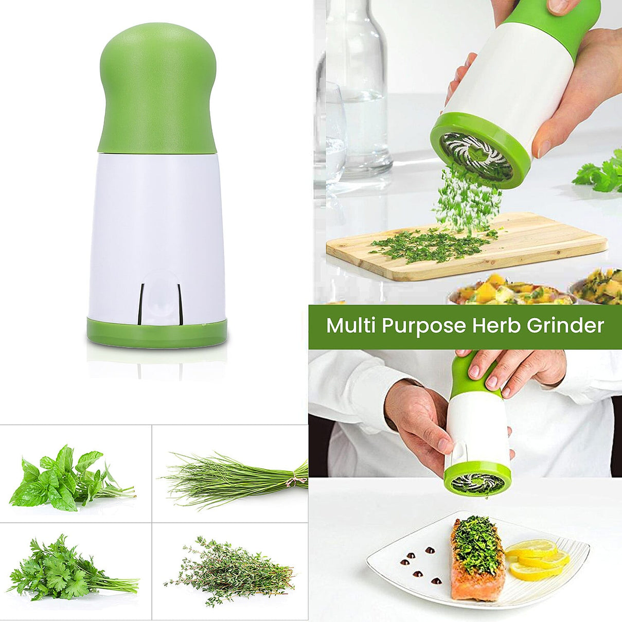 Set of 2 - Multi Purpose Herb Grinder and Cheese Mill (Size 15x8x8 Cm) 7584724 2