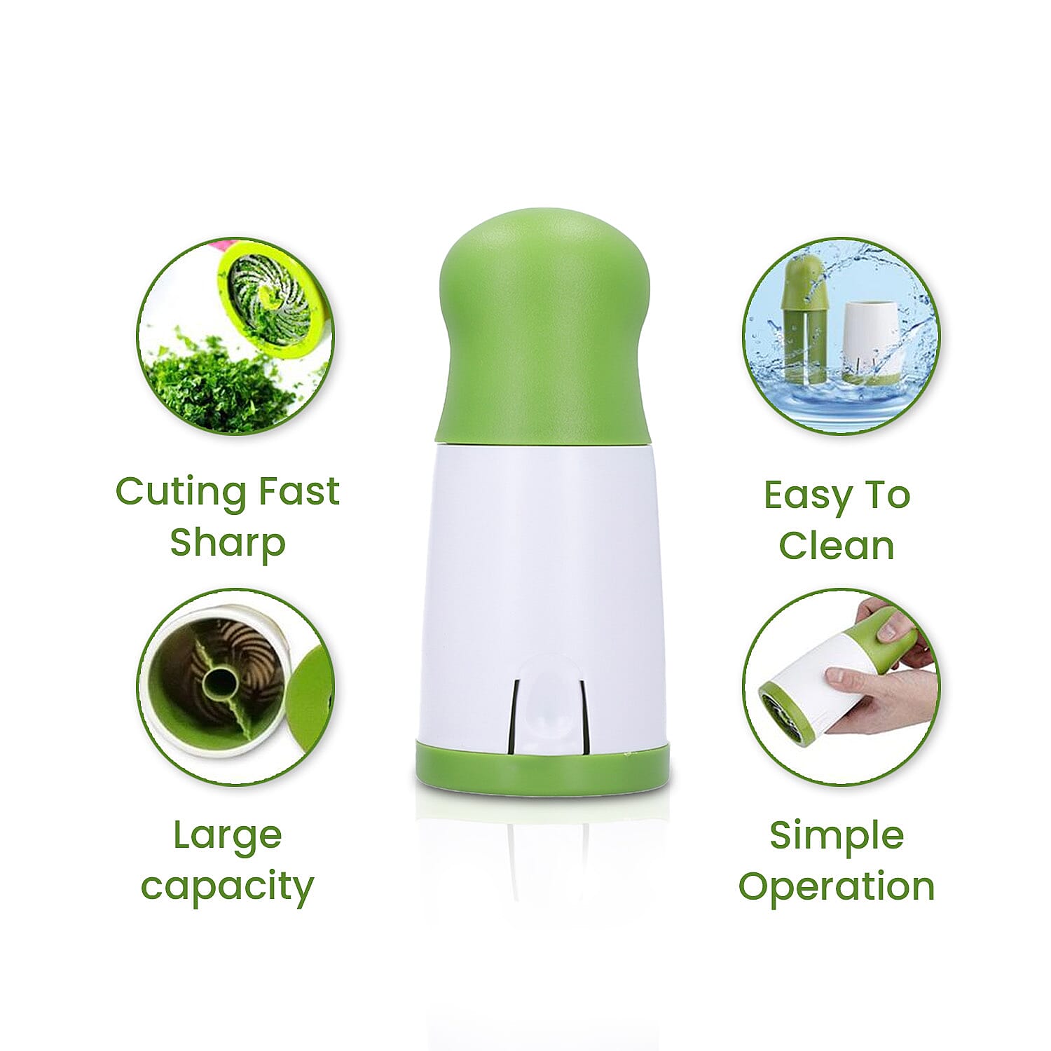 Set of 2 - Multi Purpose Herb Grinder and Cheese Mill (Size 15x8x8 Cm) 7584724 3