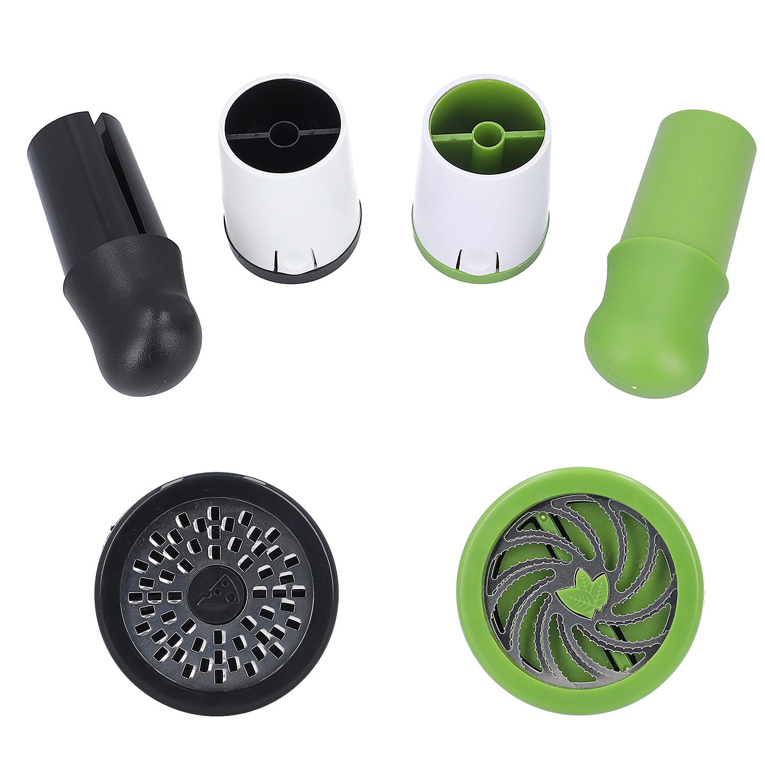 Set of 2 - Multi Purpose Herb Grinder and Cheese Mill (Size 15x8x8 Cm) 7584724 7