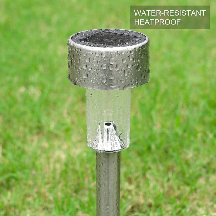 Set of 10 - Waterproof Solar Outdoor Garden Pathway Lights 7072313 2