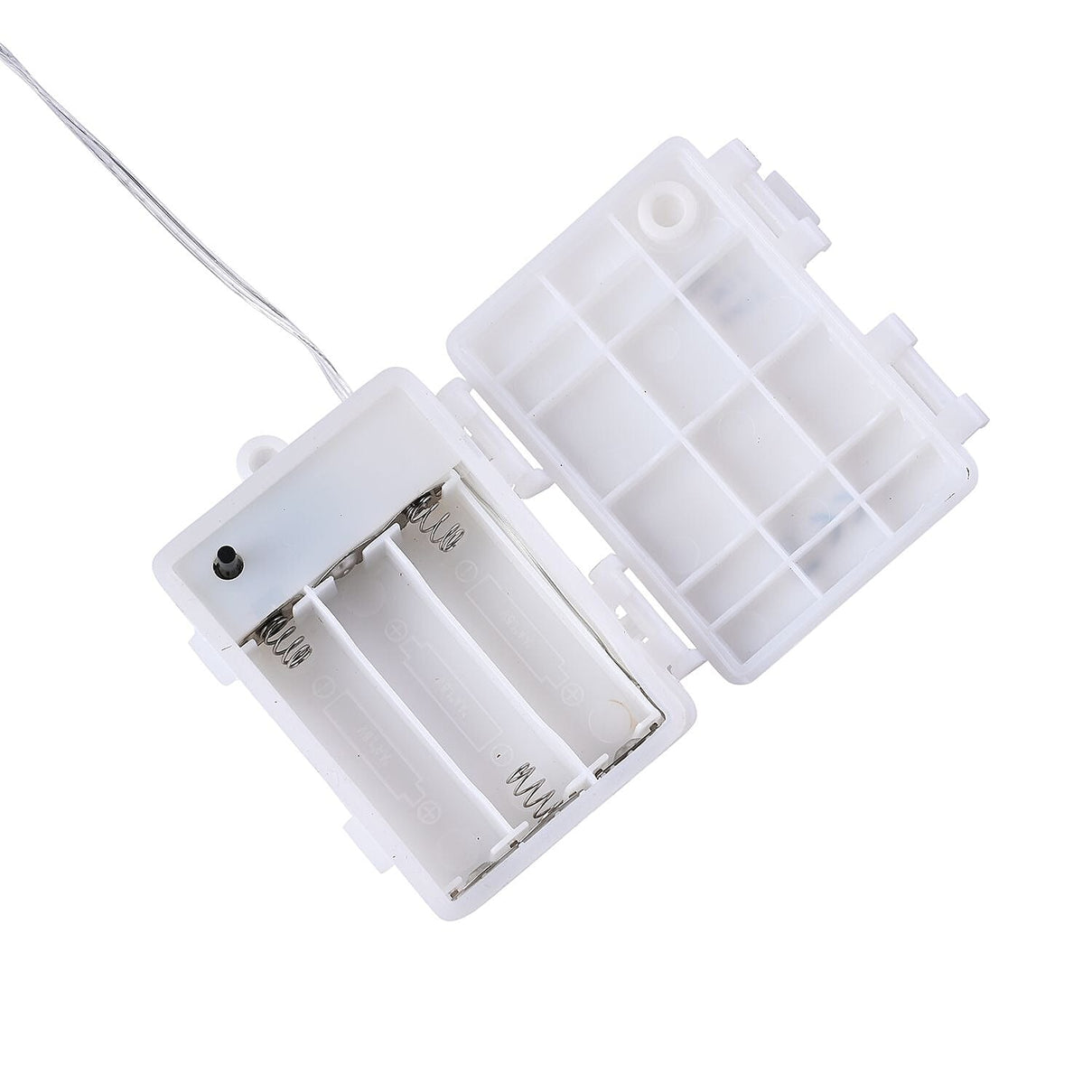 Value Bundle - Set of 10 White Bulb String LED Lights (3AA Timer IP44 Battery Box,Excl.) - Multi 7583550 6