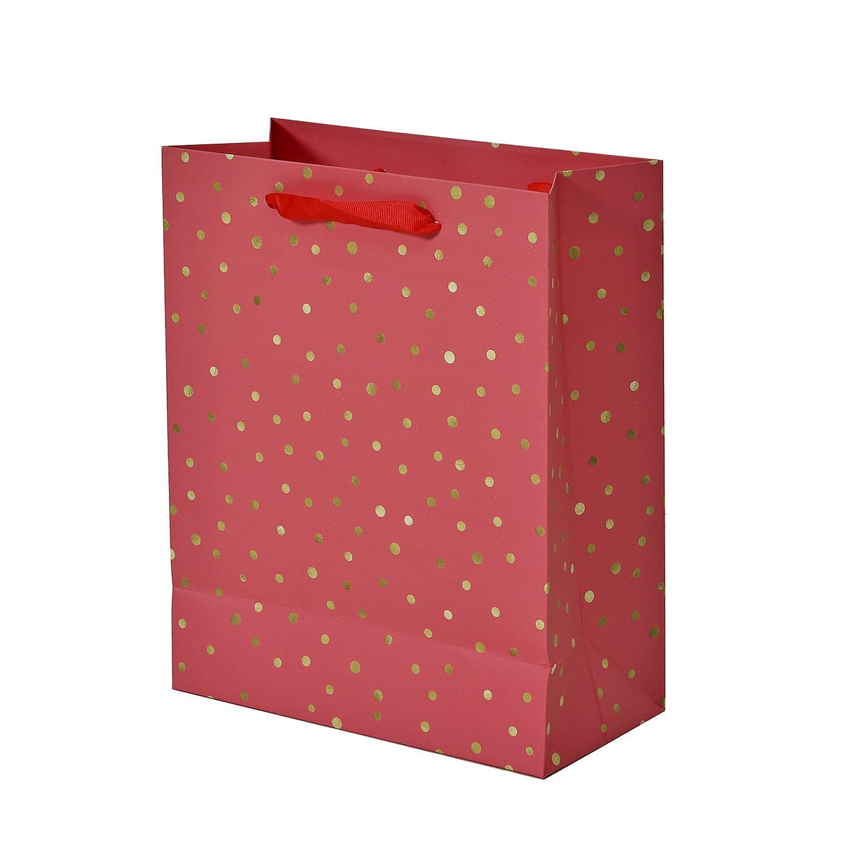Set of 12 Eco Friendly Gift Bags with Gold Foiling Prints for All Occasions (Size - Lx4-Multi, Mx4-Red, Sx4 - Gold) 7576797 4