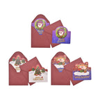 Set of 14 - Christmas Cards with Envelopes