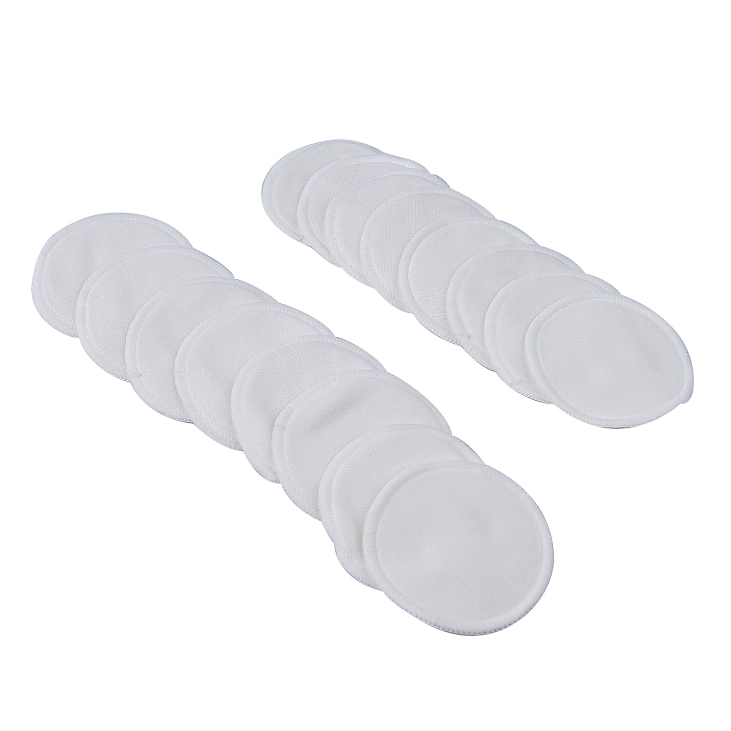 Â Set of 16 - Reusable Cleaning Makeup Pads - White 3841308 6