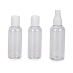 Set of 2 Beautech Storage Bags with 3 Spray Bottles - Light Brown