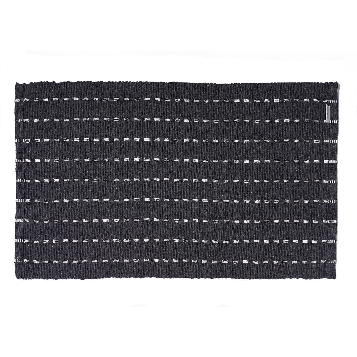 Set of 2 - Cotton Rugs- Door Mat (Size 50x80cm) - Grey 7952506 8