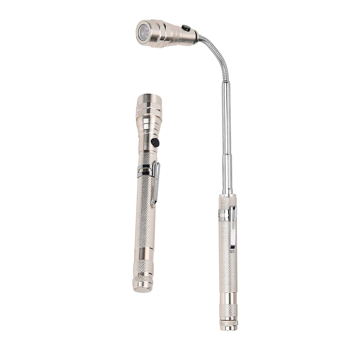 Set of 2 LED Flexible Magnetic Flashlight - Champagne 7677001 0