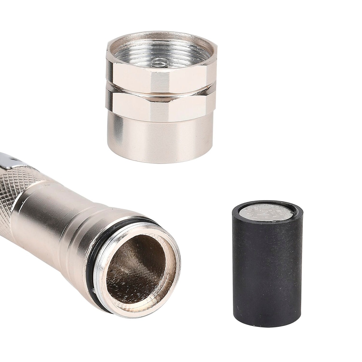Set of 2 LED Flexible Magnetic Flashlight - Champagne 7677001 7