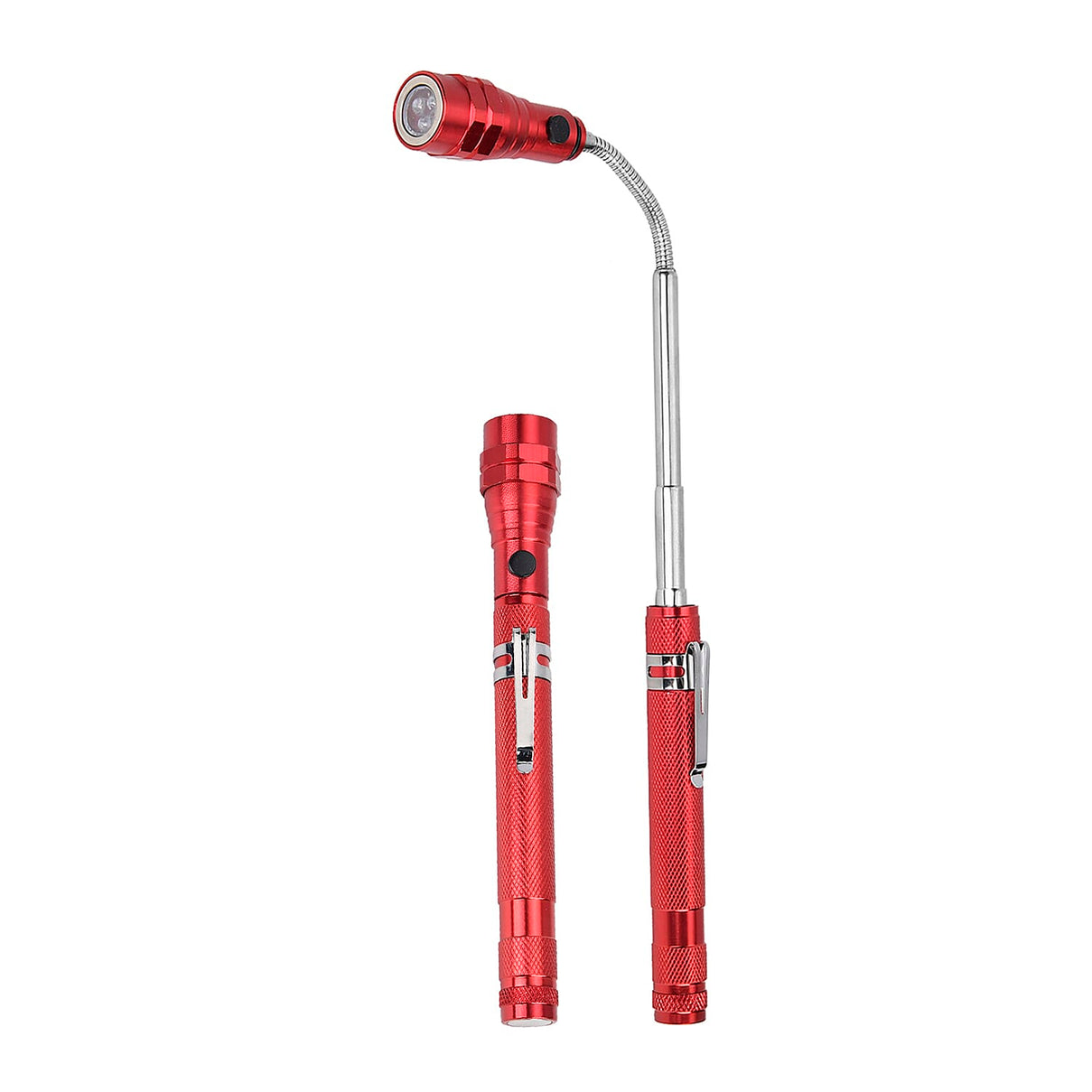 Set of 2 LED Flexible Magnetic Flashlight - Red 7317023 9