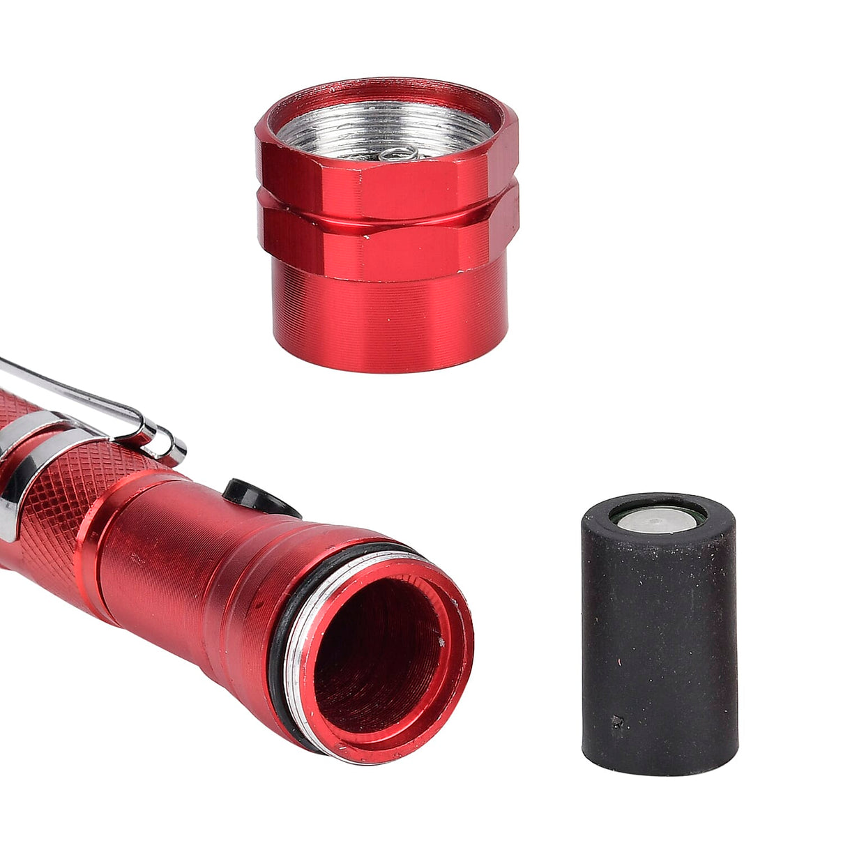 Set of 2 LED Flexible Magnetic Flashlight - Red 7317023 15