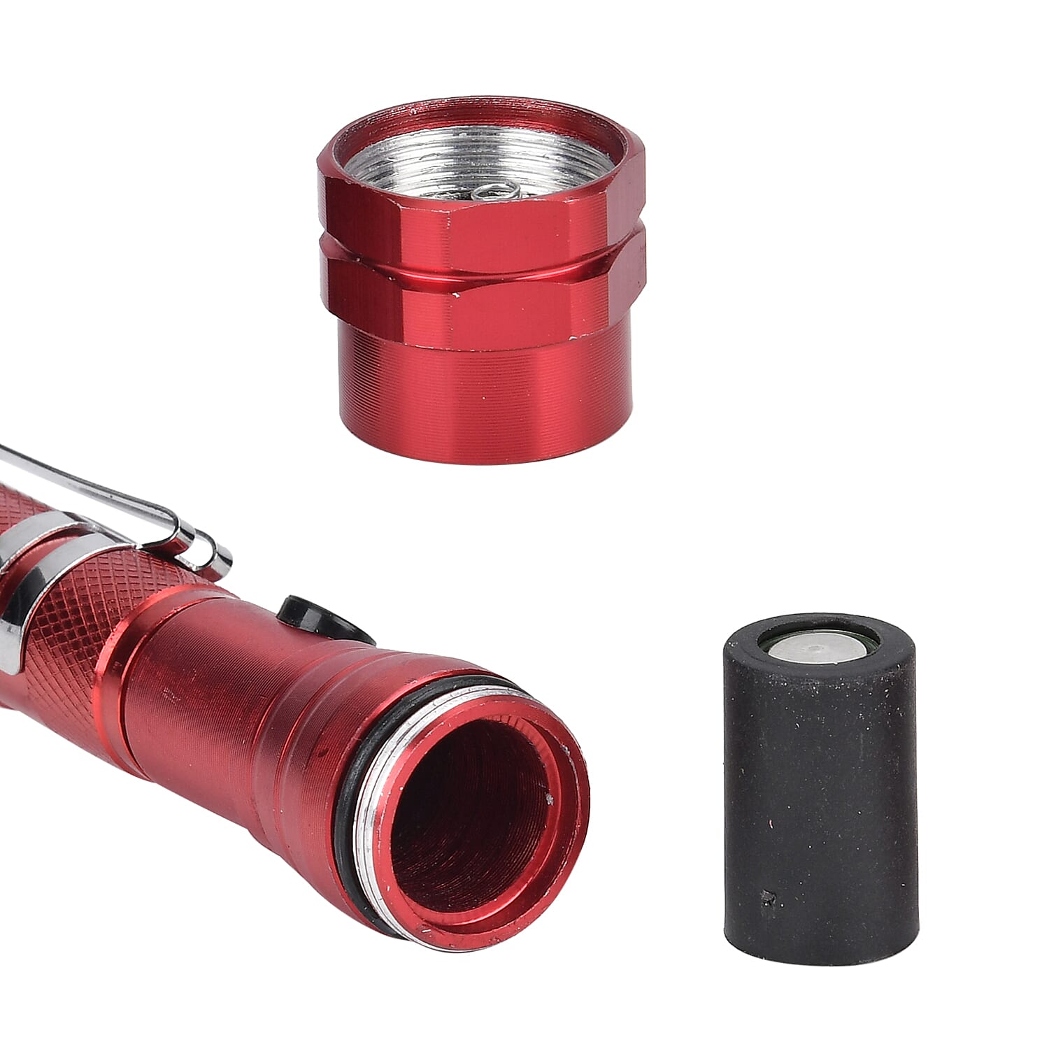 Set of 2 LED Flexible Magnetic Flashlight - Red 7317023 15