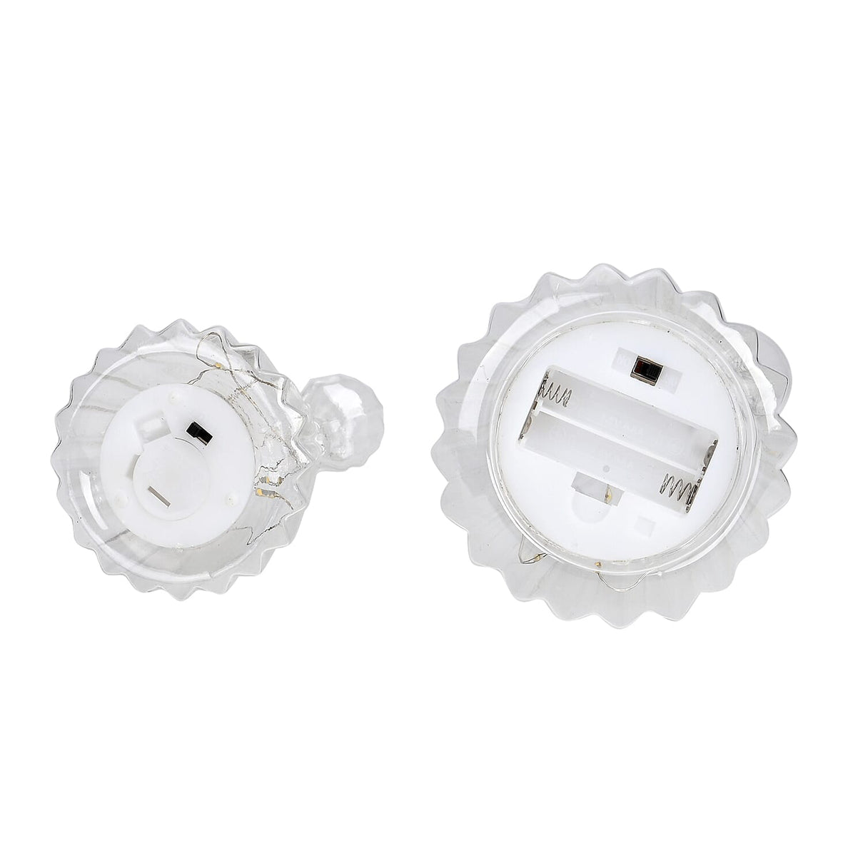 Set of 2 Lighted Glass Angels with LED Lights 7796737 12