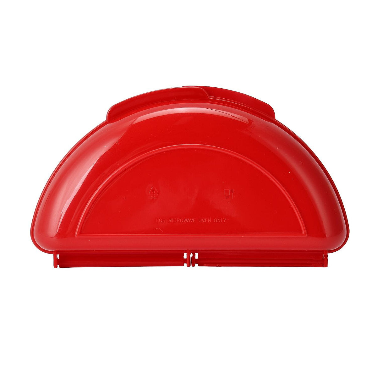 2x Microwave Omelette Maker or Poached Eggs Pan (Size 21x23x2 cm) - Red - White 7283716 1