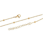 Set of 2 -  NecklaceE Pure White Stainless Steel
