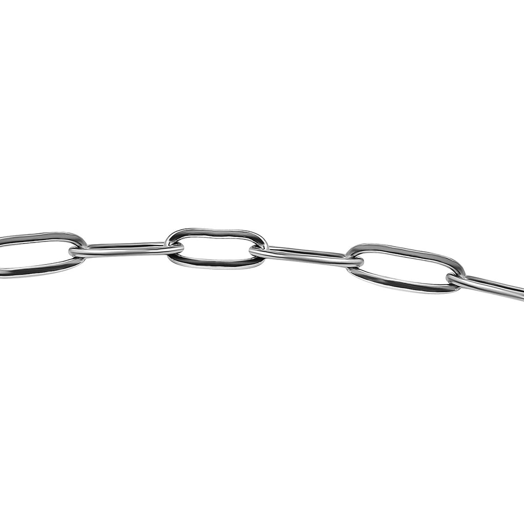 Set of 2 -  NecklaceE Pure White Stainless Steel