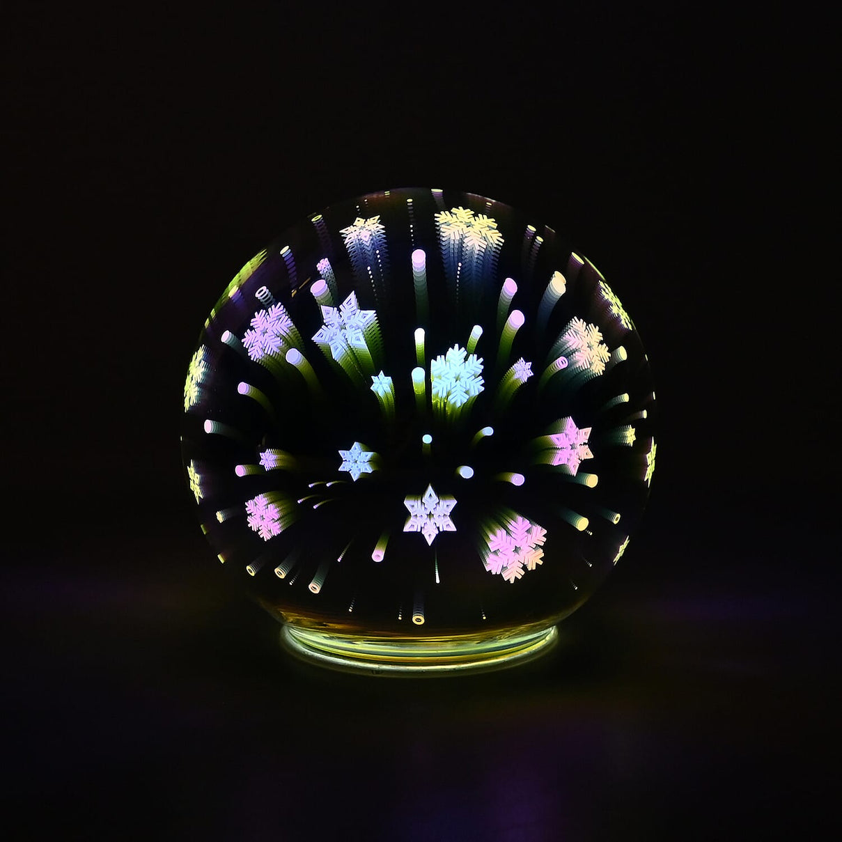 Glass Globe LED 3D Lamp - Set of 2 7797096 2