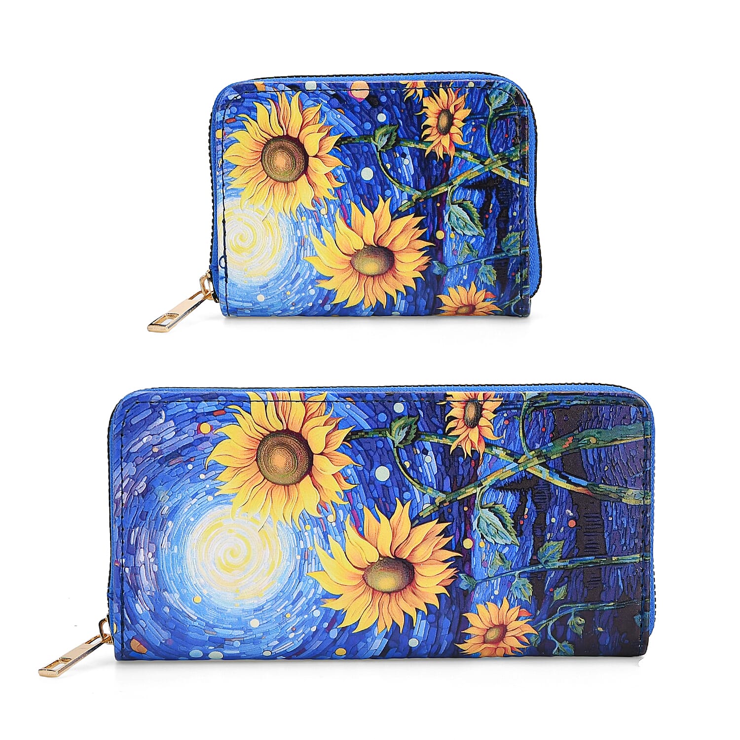 PVC Printed Wallet (Size 18x2x10 cm) - Blue Yellow - Yellow 8131566 0