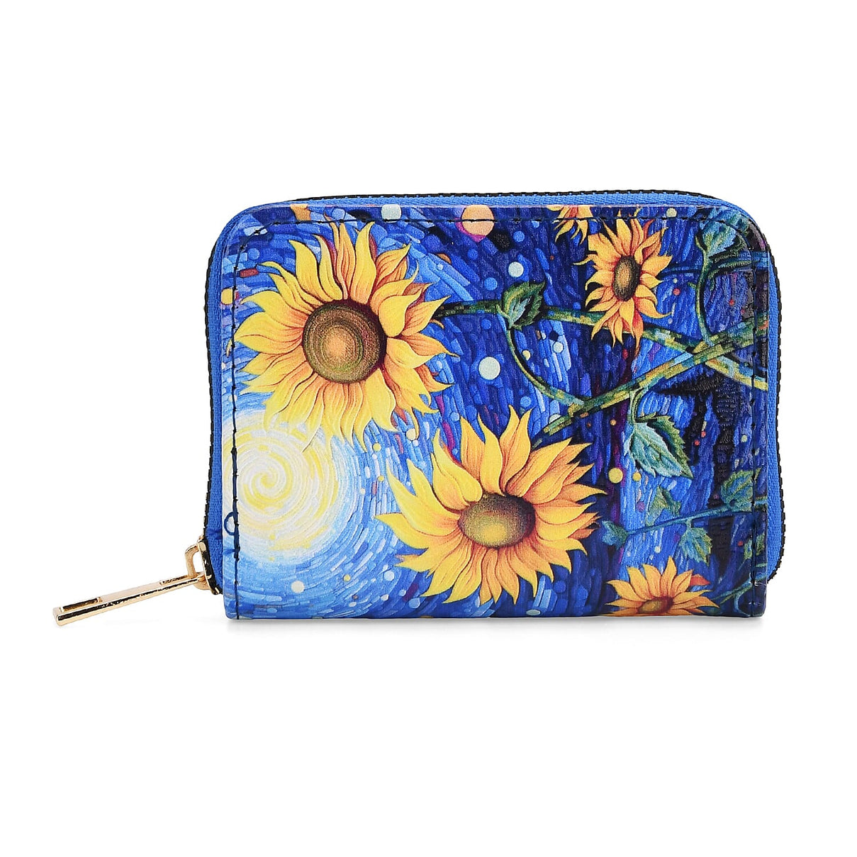 PVC Printed Wallet (Size 18x2x10 cm) - Blue Yellow - Yellow 8131566 7