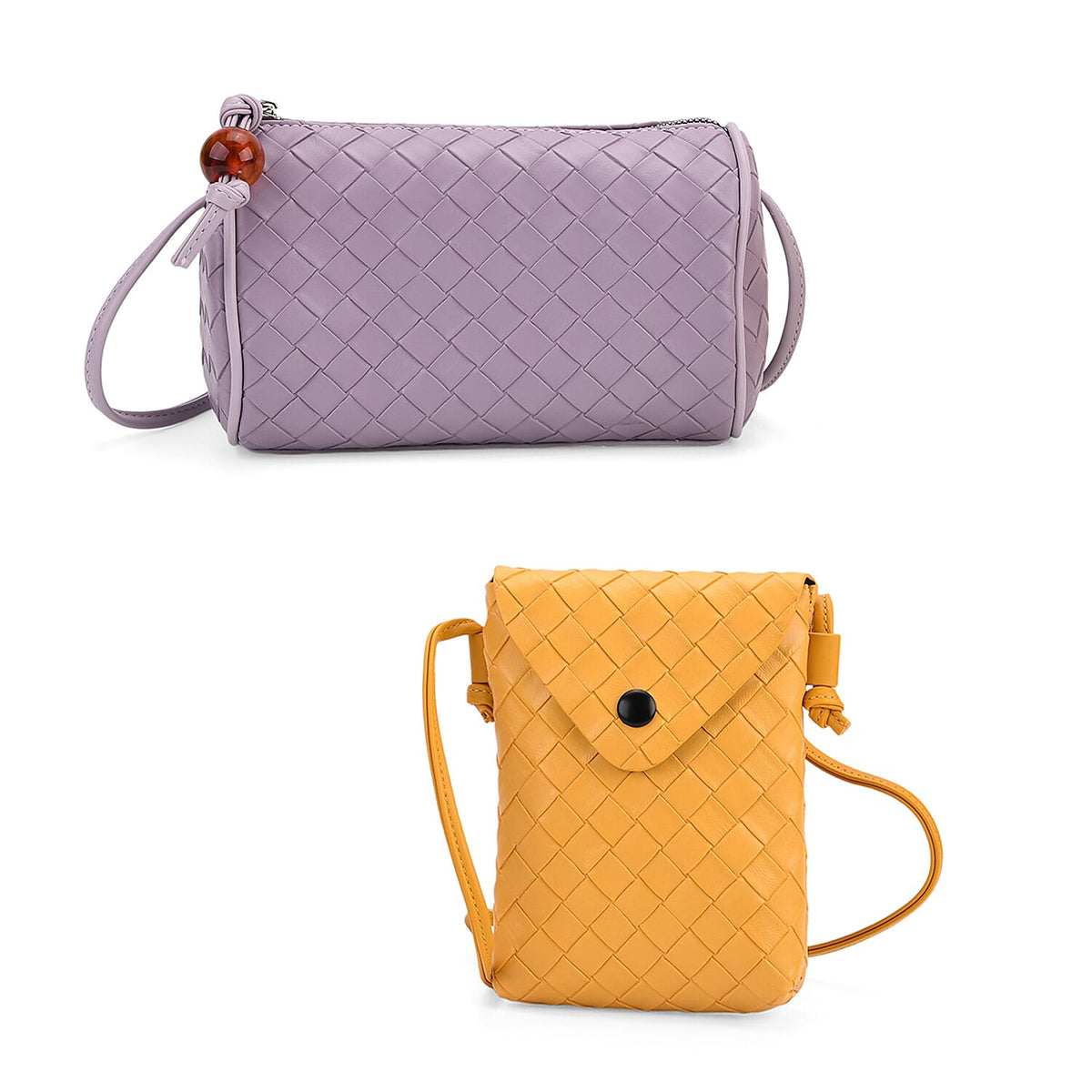 Crossbody Bag (Size - One Size) - Dark Purple &amp; Purple V32638169 0